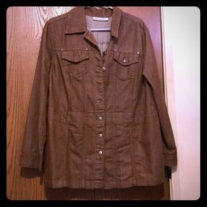 Jean jackets by Roamans